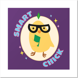 Smart chick Posters and Art